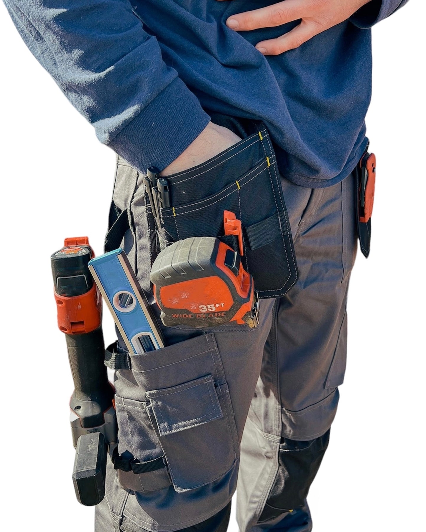Tradies ProTech Utility Work Pants With Knee Pads & Built-in Multi-Use Pockets