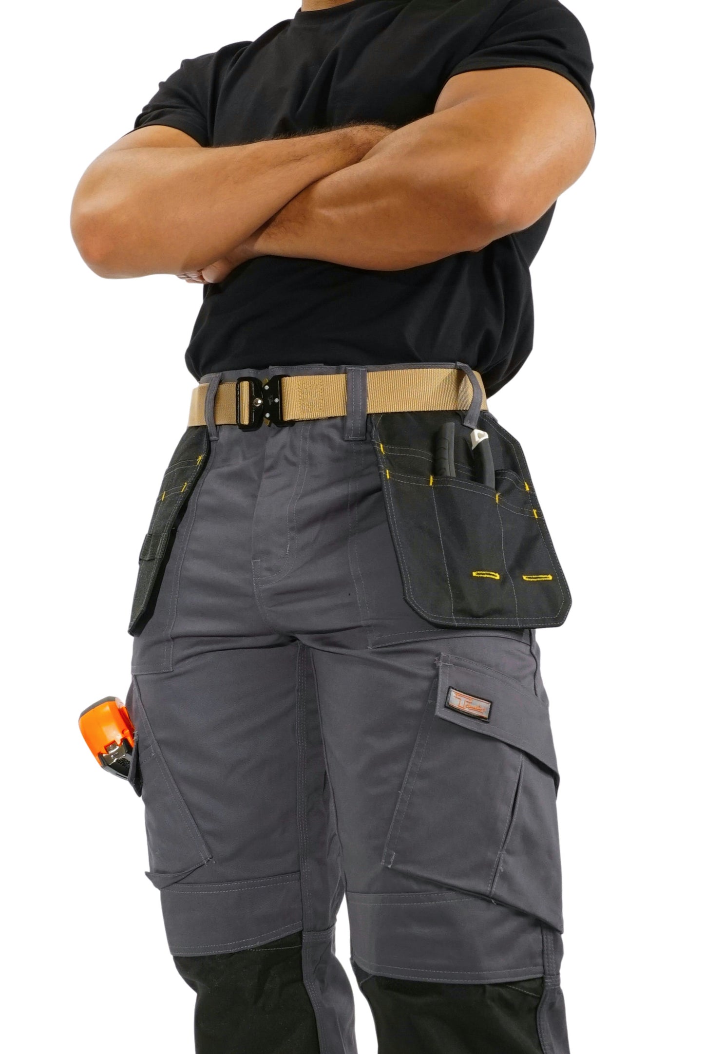 Tradies ProTech Utility Work Pants With Knee Pads & Built-in Multi-Use Pockets