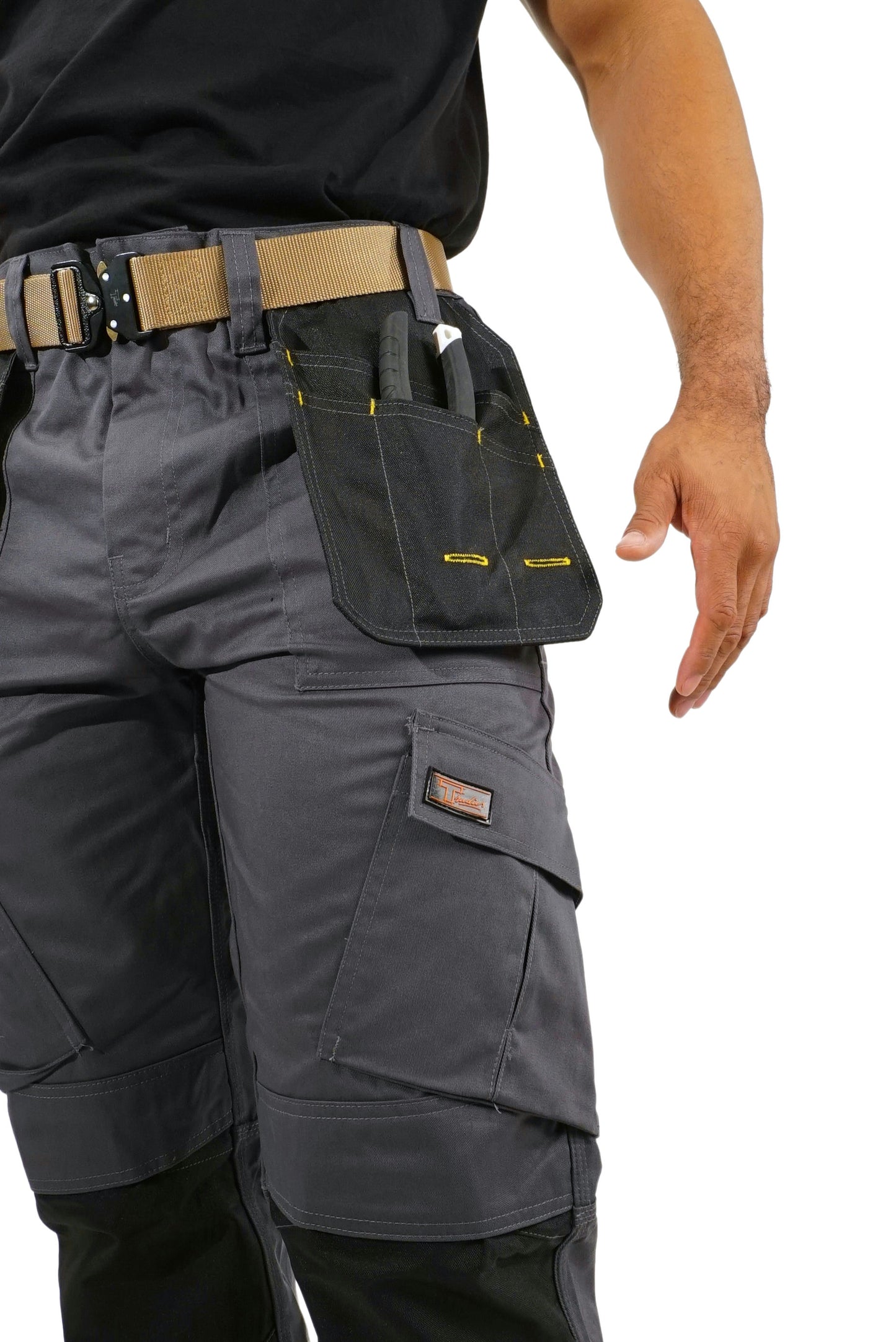 Tradies ProTech Utility Work Pants With Knee Pads & Built-in Multi-Use Pockets