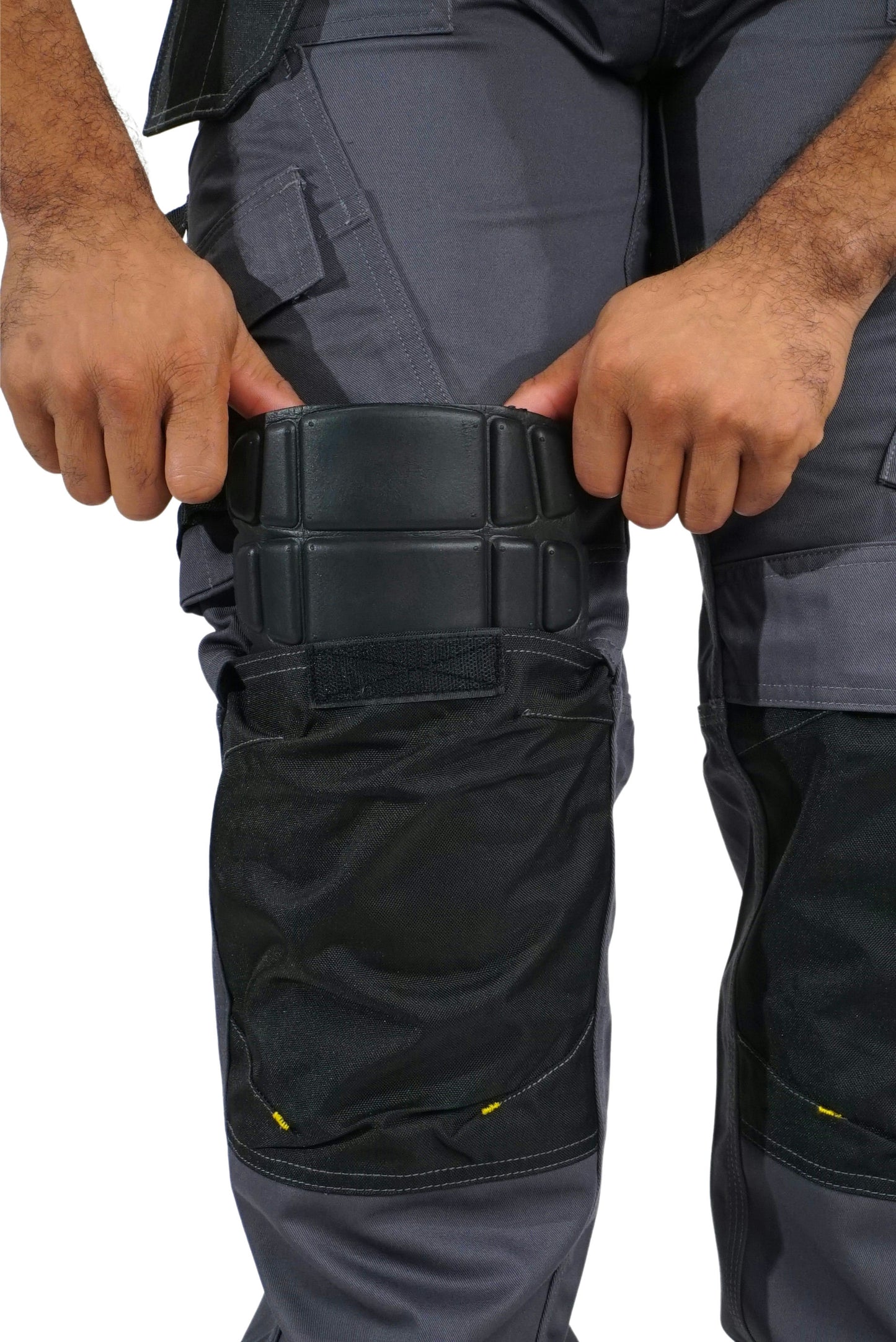 Tradies Black Kneepad Inserts for Tactical Work Pants