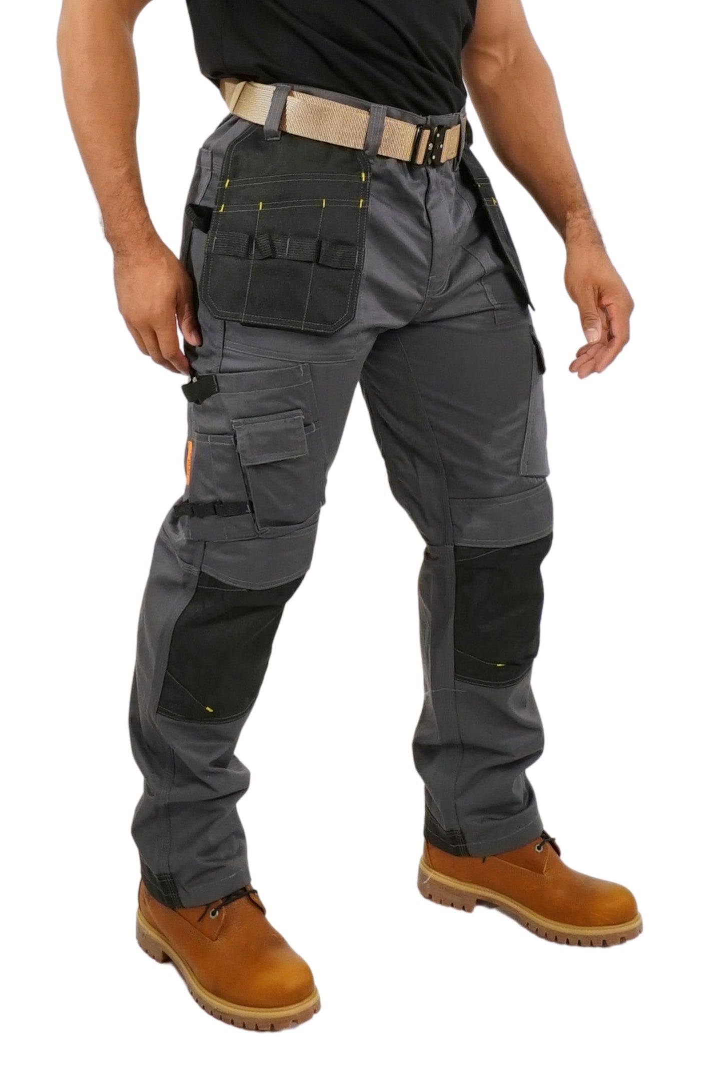 Tradies ProTech Utility Work Pants With Knee Pads & Built-in Multi-Use Pockets